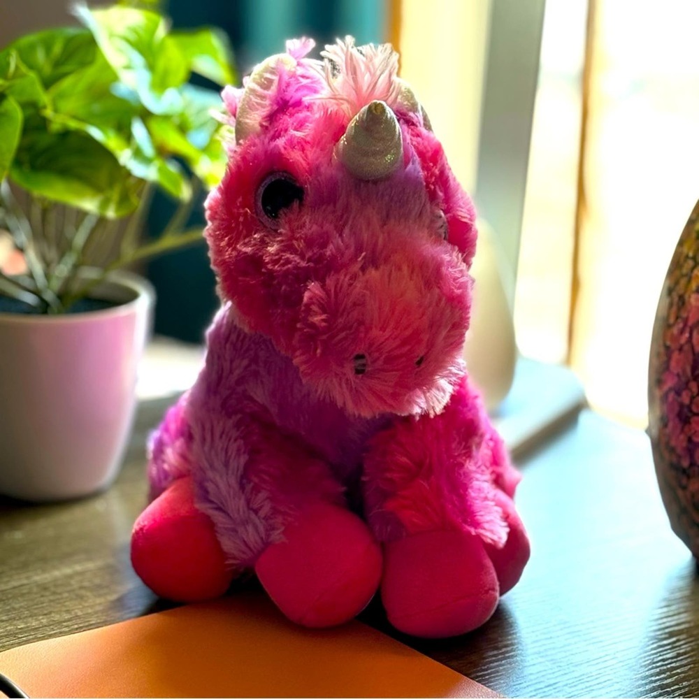 Spark Create Imagine Pink and Purple Tie Dye Unicorn Toy